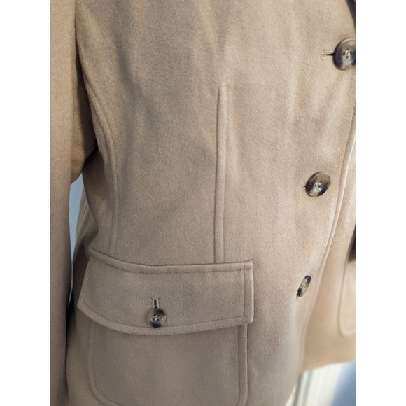 LL Bean Wool Pea Coat - Picture 2 of 6